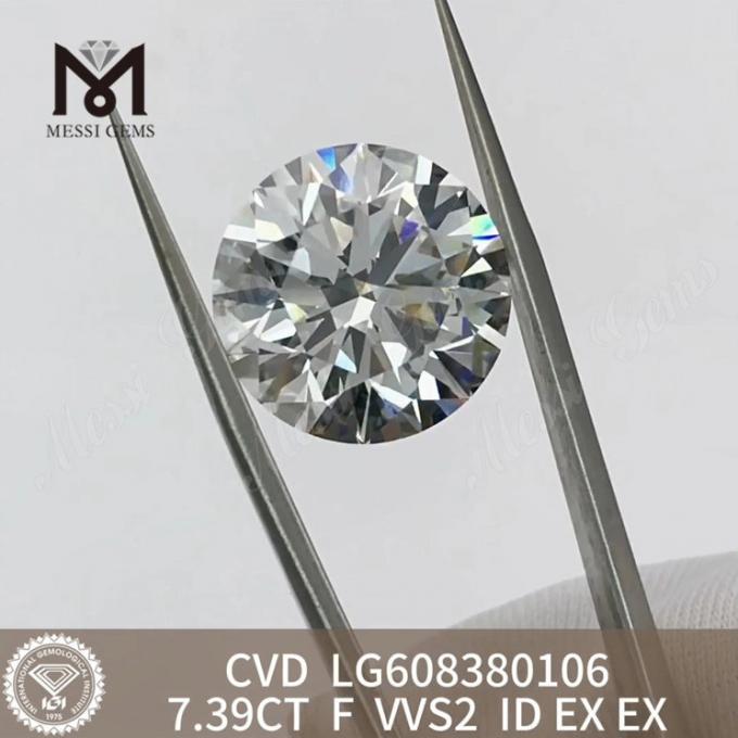 Round flawless vvs simulated diamonds