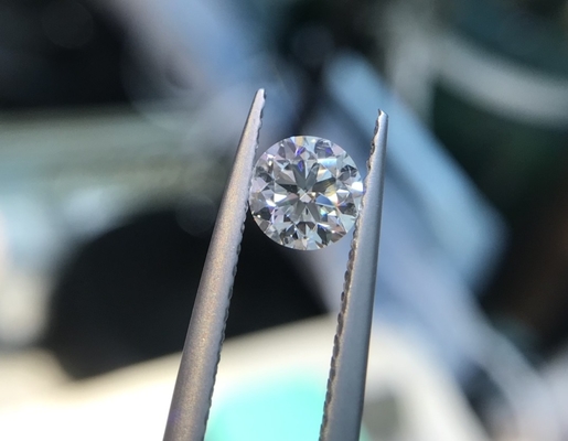 購入 合成 1.11CT H VVS2 3EX CVD ラボで育ったダイヤモンド丸切断 IGI 認定 online manufacture