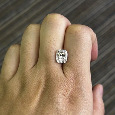 購入 3.01ct VS2 G 宝石製造用 実験室で育てたダイヤモンド クッションカット online manufacture