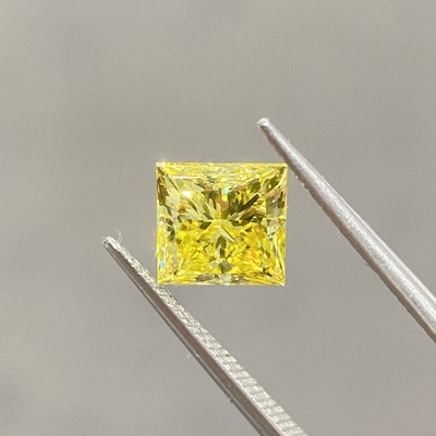 購入 VVS2 2.14ct 実験室作成 カナリーダイヤモンド CVD HPHT ダイヤモンド OEM online manufacture