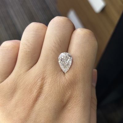 購入 4.09CT F VS1 EX VG CVD ピアス形 ラボで作られたダイヤモンド LG628426480 online manufacture