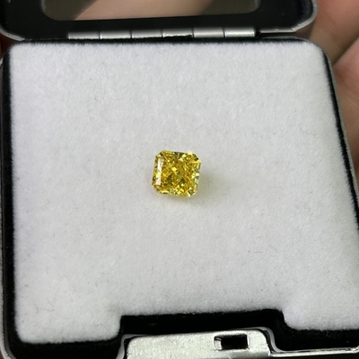購入 1.56ct 合成黄ダイヤモンド HPHT 研究室で栽培されたダイヤモンド 鮮やかな黄 SI2 2VG N IGI online manufacture