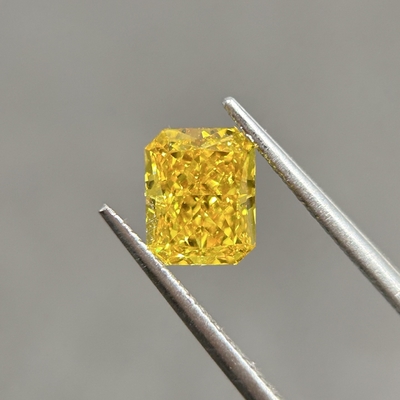 購入 1.27ct VS1 2EX N IGI 黄色 ラボ栽培 ダイヤモンド 放射性カット HPHT online manufacture