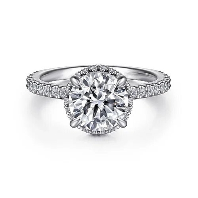 購入 18k ホワイトローズゴールド 結婚指輪 ダイヤモンド ソリテア 婚約指輪 宝石 本物 HPHT ラボ製 ダイヤモンド 婚約指輪 Rin online manufacture