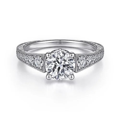 購入 丸切りの実験室で育てた ダイヤモンドの婚約指輪 online manufacture