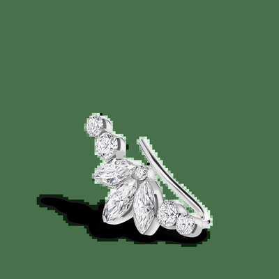 購入 0.67カラット ダイヤモンド・フープ イヤリング online manufacture