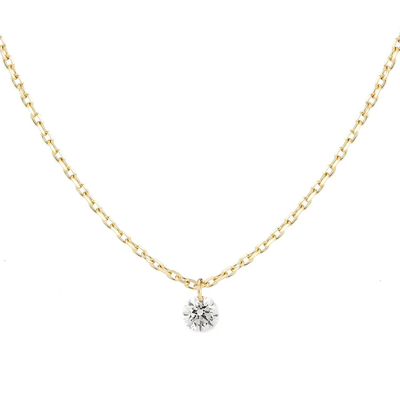 購入 丸切りのベーゼル クラシックスタイルのダイヤモンドネックレス 18K 14K 10K マシッドゴールド online manufacture
