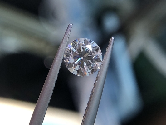 1.0CT D VS1 VG HPHT 宝石製造用 ラボで栽培されたダイヤ丸切