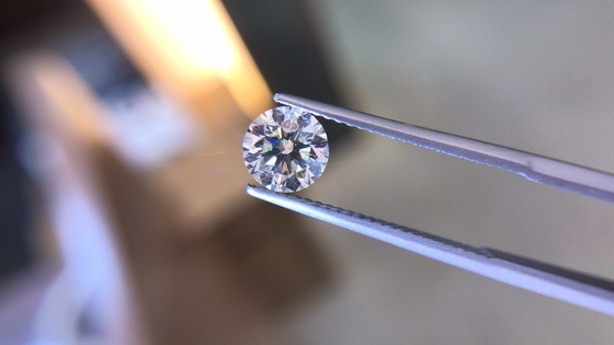 1.7CT G VVS1 ID EX CVD ラボで作成されたダイヤモンド・ラウンドカット IGI認定 LG600314934