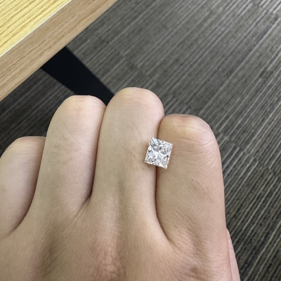 2.06CT F VS2 EX VG CVD 研究室で生産されたダイヤモンド プリンセス・ブリラントカット