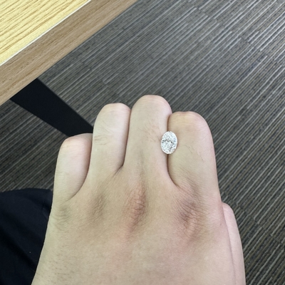 2.09ct 安価 実験室で栽培されたダイヤモンド VS1 透明性 E色 円形