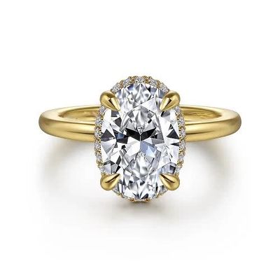 18K 14K 10K マシッドゴールド カスタマイズジュエリー 3カラット デフ Vvs 透明性 Cvd 円形切断 実験室で育ったダイヤモンド ハロリング 販売