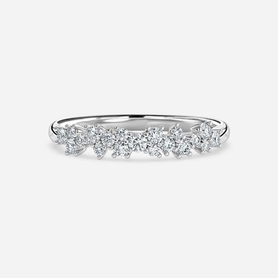 ラボで作った ダイヤモンド 結婚指輪 丸切断 1カラット ラボで育てた ダイヤモンドリング